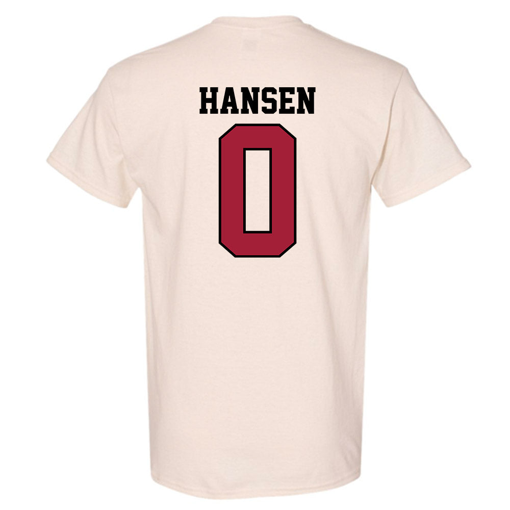 Oklahoma - NCAA Men's Basketball : Jake Hansen - Classic Shersey T-Shirt-1