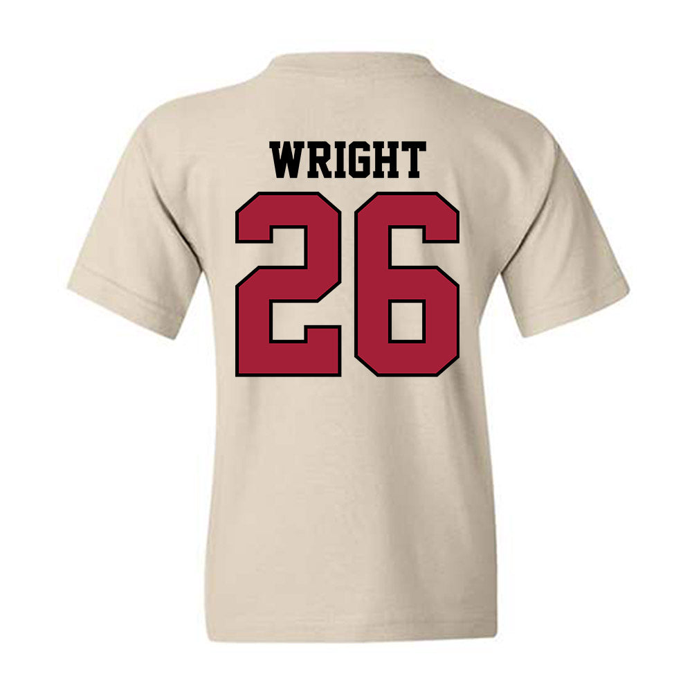 Oklahoma - NCAA Women's Soccer : Olivia Wright - Classic Shersey Youth T-Shirt-1