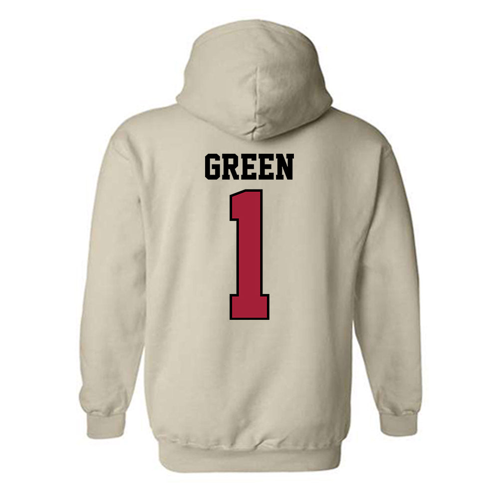 Oklahoma - NCAA Men's Track & Field : Bj Green - Hooded Sweatshirt Classic Shersey