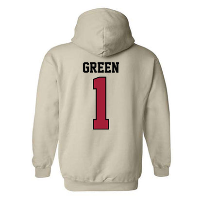Oklahoma - NCAA Men's Track & Field : Bj Green - Hooded Sweatshirt Classic Shersey