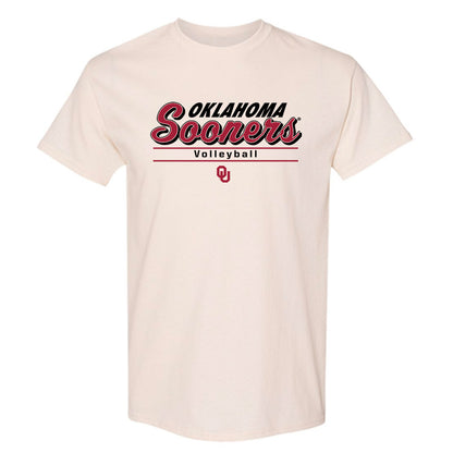 Oklahoma - NCAA Women's Volleyball : Halle Delince - Classic Shersey T-Shirt-0
