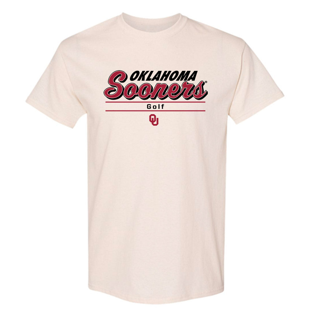 Oklahoma - NCAA Women's Golf : Reagan Chaney - Classic Shersey T-Shirt-0