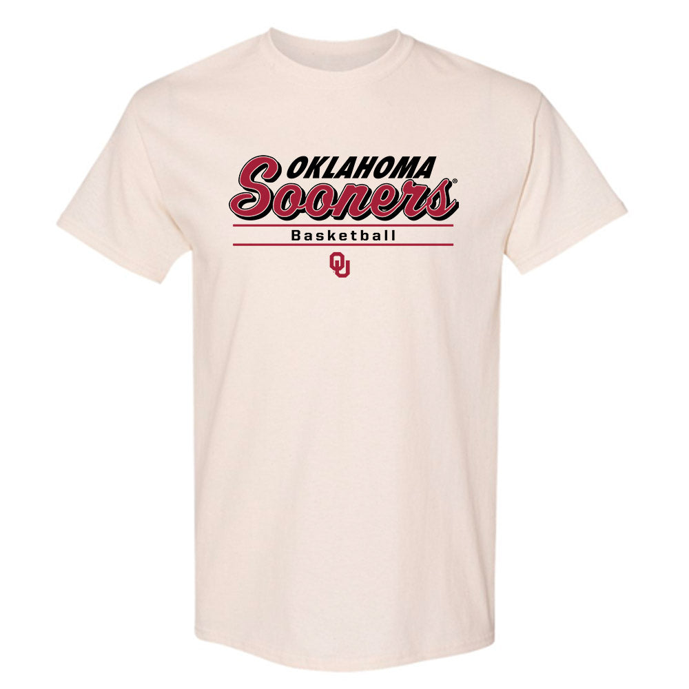 Oklahoma - NCAA Men's Basketball : Richard Isaacs - Classic Shersey T-Shirt-0