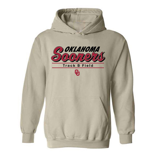 Oklahoma - NCAA Men's Track & Field : Bj Green - Hooded Sweatshirt Classic Shersey