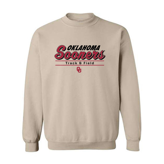 Oklahoma - NCAA Men's Track & Field : Bj Green - Crewneck Sweatshirt Classic Shersey