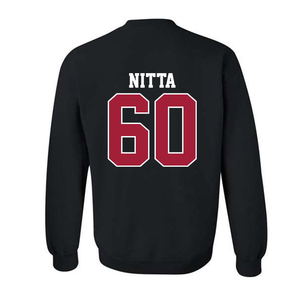 Oklahoma - NCAA Football : Caleb Nitta - Classic Shersey Crewneck Sweatshirt-1