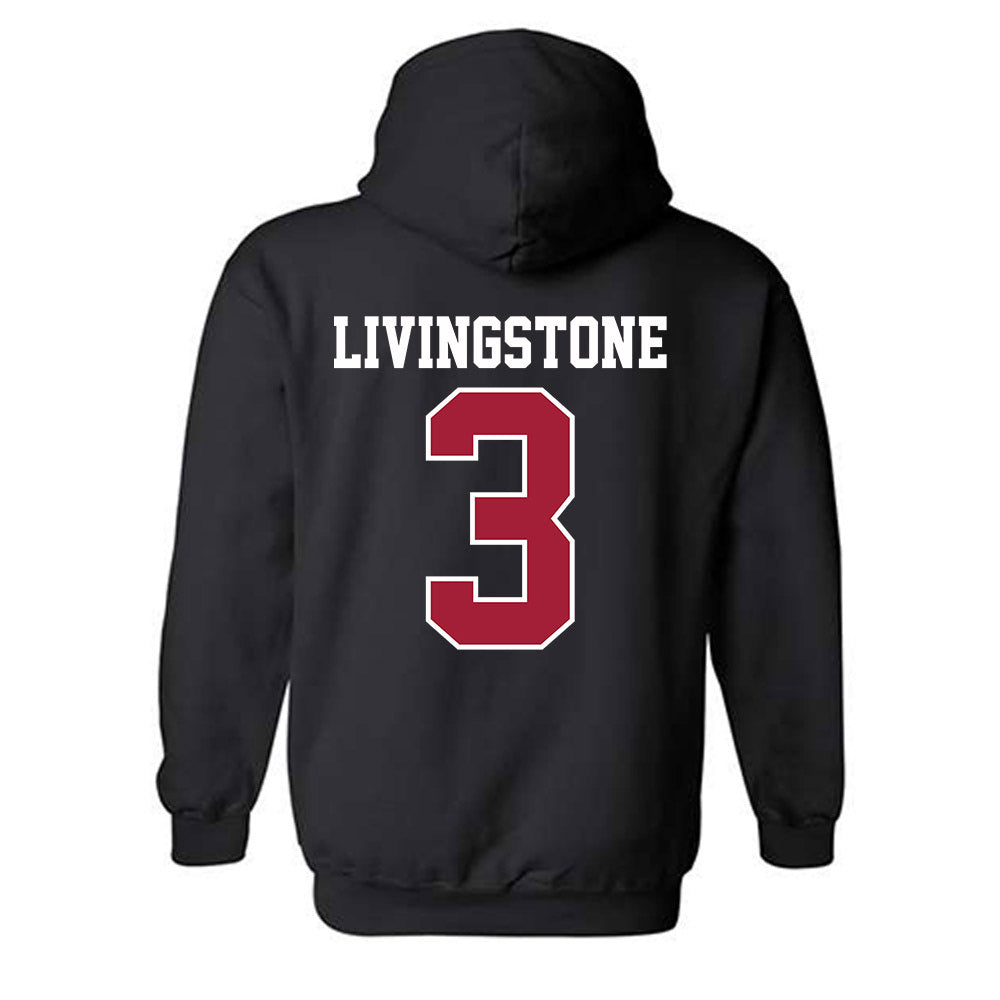 Oklahoma - NCAA Football : Parker Livingstone - Classic Shersey Hooded Sweatshirt-1