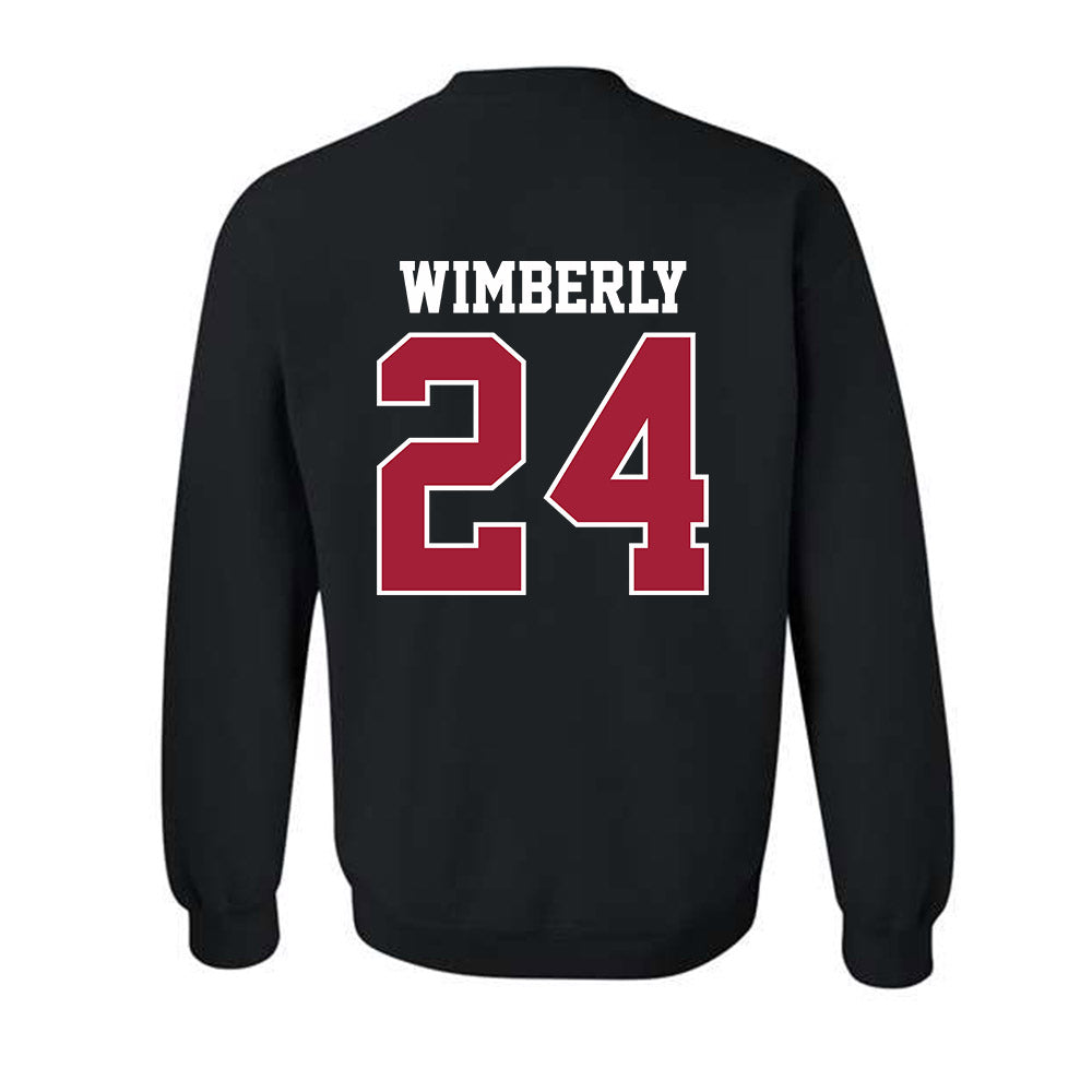 Oklahoma - NCAA Football : Marcus Wimberly - Classic Shersey Crewneck Sweatshirt-1