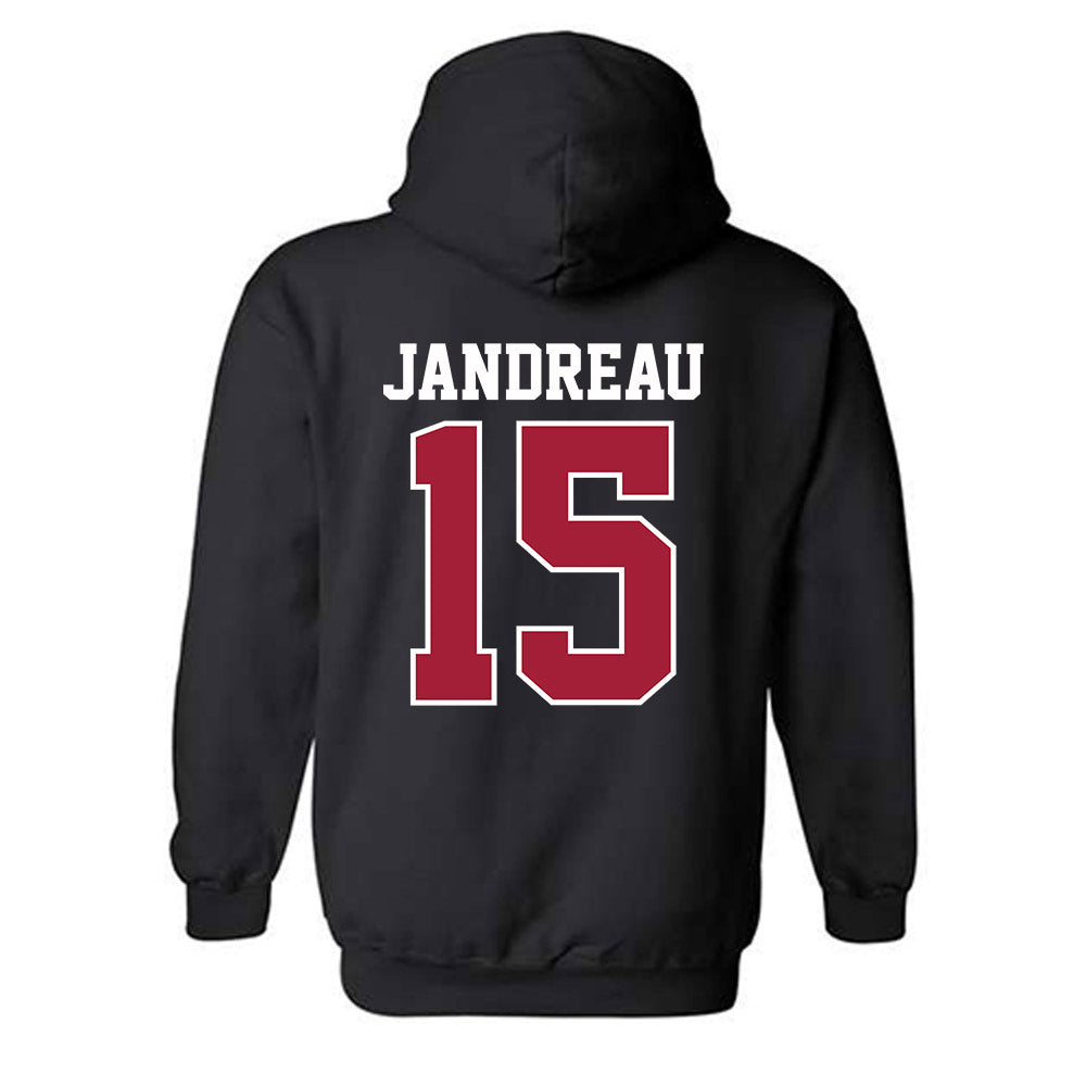 Oklahoma - NCAA Football : Beau Jandreau - Classic Shersey Hooded Sweatshirt-1
