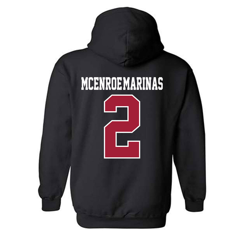 Oklahoma - NCAA Softball : Nelly McEnroe-Marinas - Classic Shersey Hooded Sweatshirt-1
