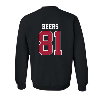 Oklahoma - NCAA Football : Rocky Beers - Classic Shersey Crewneck Sweatshirt-1