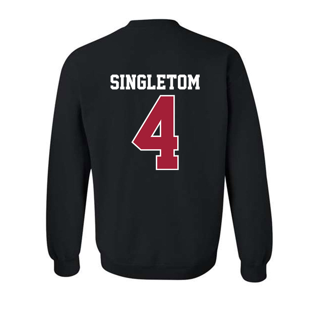 Oklahoma - NCAA Women's Volleyball : Kinsley Singleton - Classic Shersey Crewneck Sweatshirt-1