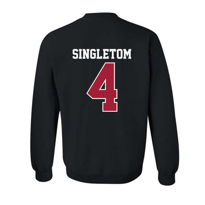 Oklahoma - NCAA Women's Volleyball : Kinsley Singleton - Classic Shersey Crewneck Sweatshirt-1