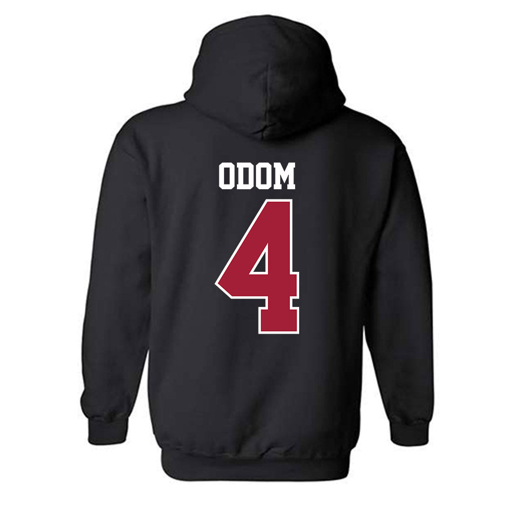 Oklahoma - NCAA Football : Daniel Odom - Classic Shersey Hooded Sweatshirt-1
