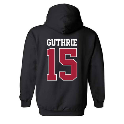Oklahoma - NCAA Women's Soccer : Aly Guthrie - Classic Shersey Hooded Sweatshirt-1