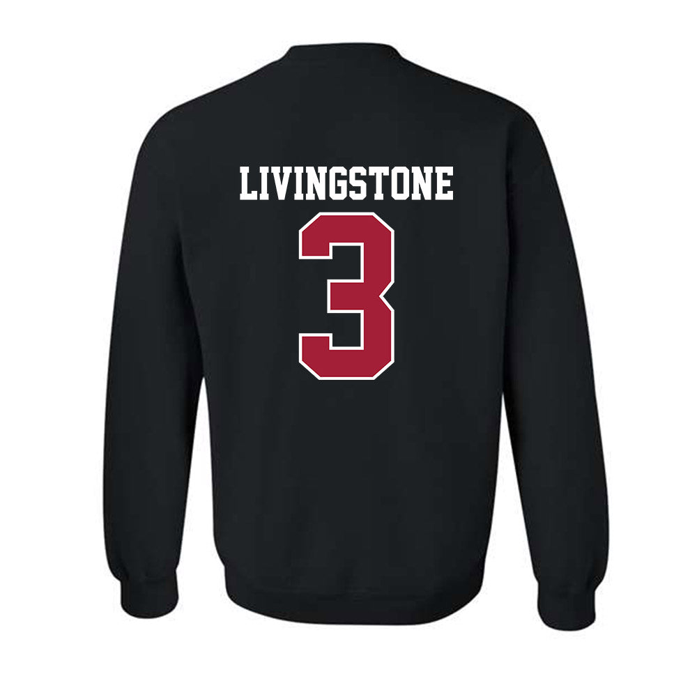 Oklahoma - NCAA Football : Parker Livingstone - Classic Shersey Crewneck Sweatshirt-1