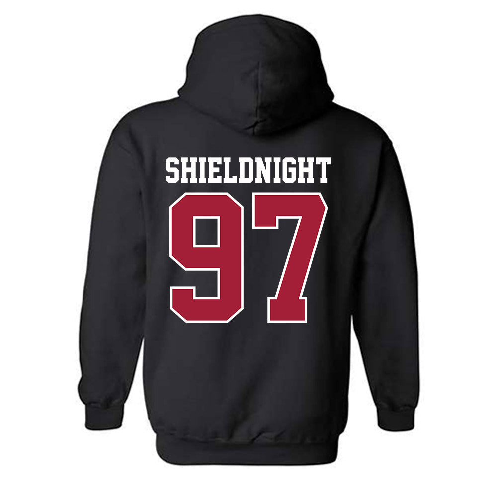 Oklahoma - NCAA Football : Alex Shieldnight - Classic Shersey Hooded Sweatshirt-1