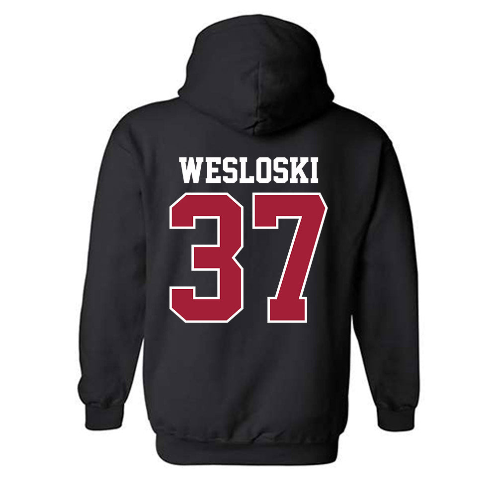 Oklahoma - NCAA Baseball : Nick Wesloski - Classic Shersey Hooded Sweatshirt-1
