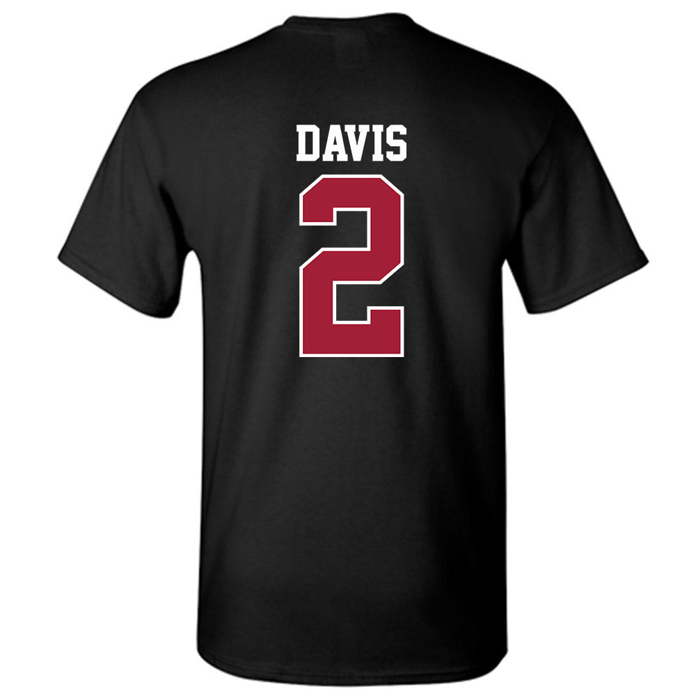 Oklahoma - NCAA Baseball : Myles Davis - Classic Shersey T-Shirt-1