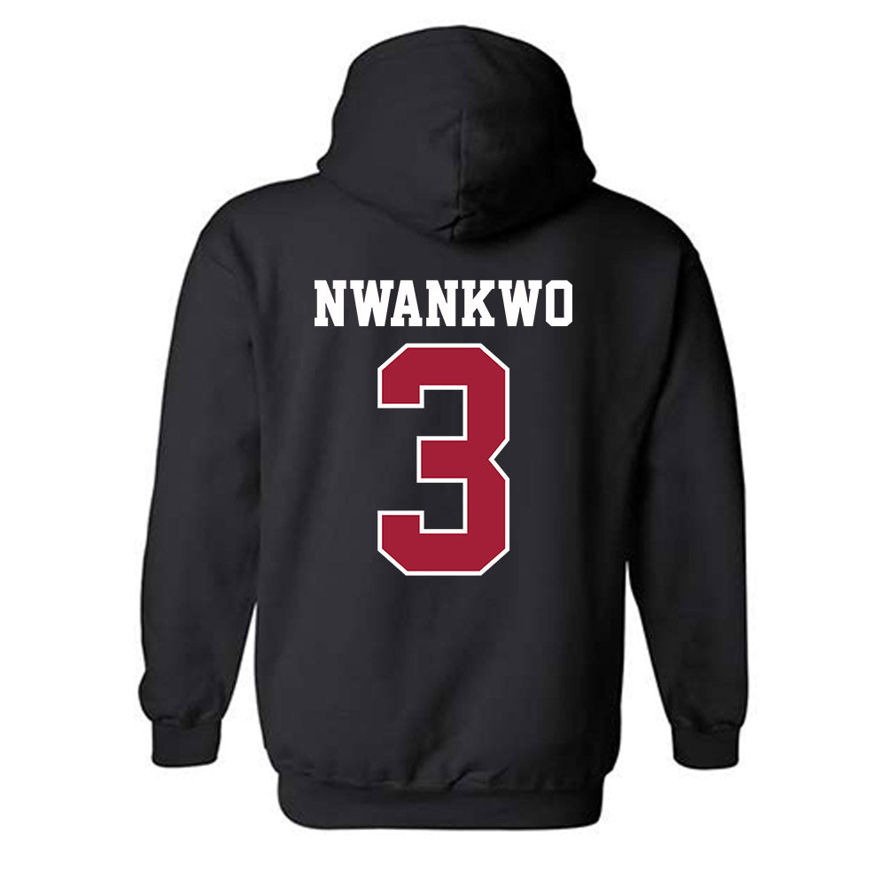 Oklahoma - NCAA Men's Basketball : Jeff Nwankwo - Classic Shersey Hooded Sweatshirt-1
