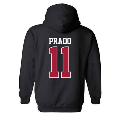 Oklahoma - NCAA Baseball : Gerardo Prado - Classic Shersey Hooded Sweatshirt-1