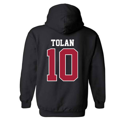 Oklahoma - NCAA Women's Basketball : Emma Tolan - Classic Shersey Hooded Sweatshirt-1