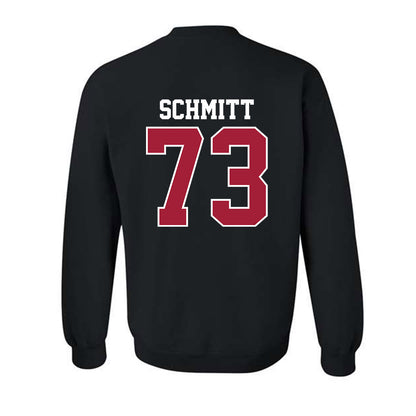 Oklahoma - NCAA Football : Deacon Schmitt - Classic Shersey Crewneck Sweatshirt-1
