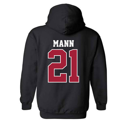 Oklahoma - NCAA Women's Volleyball : DaMya Mann - Classic Shersey Hooded Sweatshirt-1