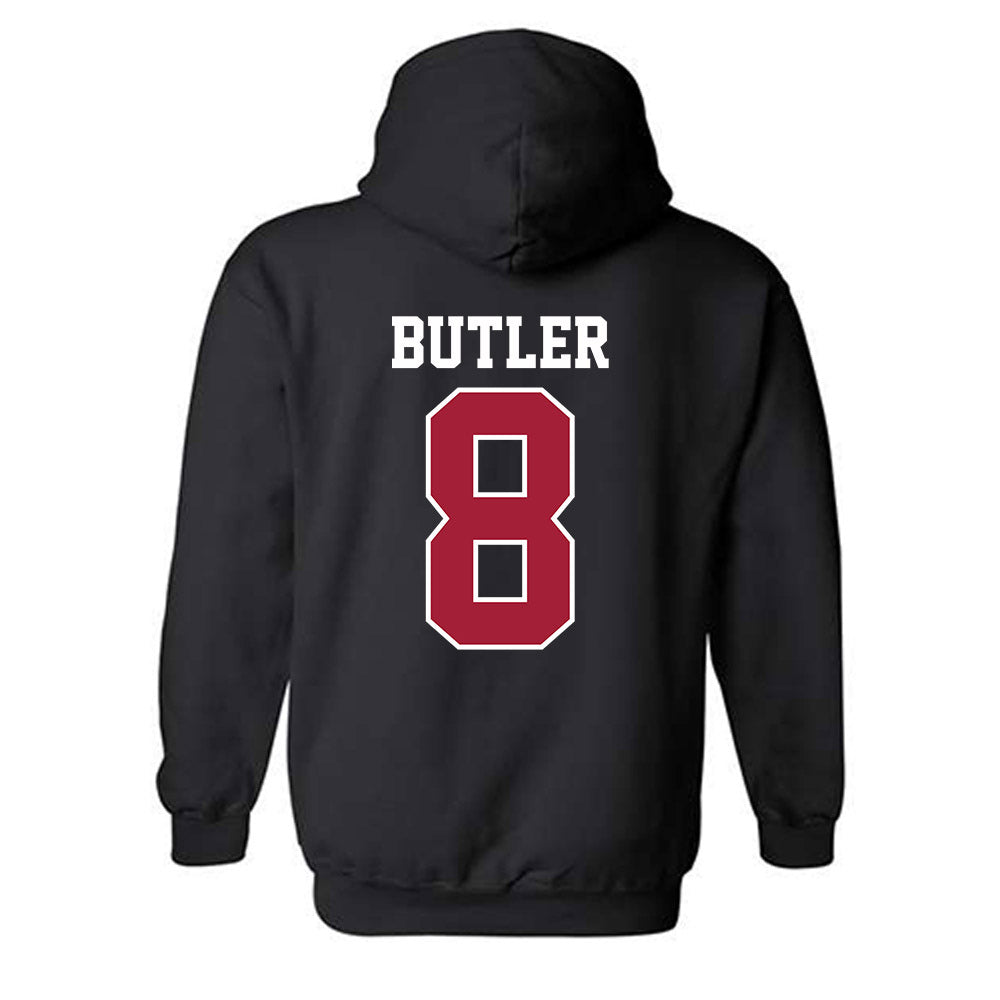 Oklahoma - NCAA Women's Volleyball : Carley Butler - Classic Shersey Hooded Sweatshirt-1