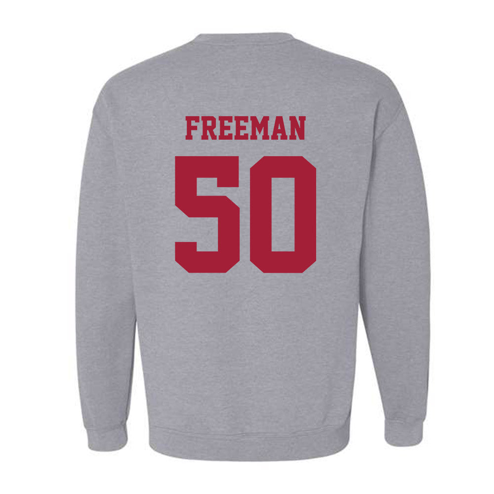 Oklahoma - NCAA Football : Seth Freeman - Classic Shersey Crewneck Sweatshirt-1