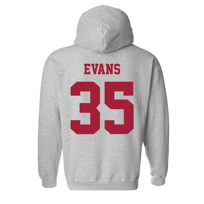 Oklahoma - NCAA Football : Liam Evans - Classic Shersey Hooded Sweatshirt-1