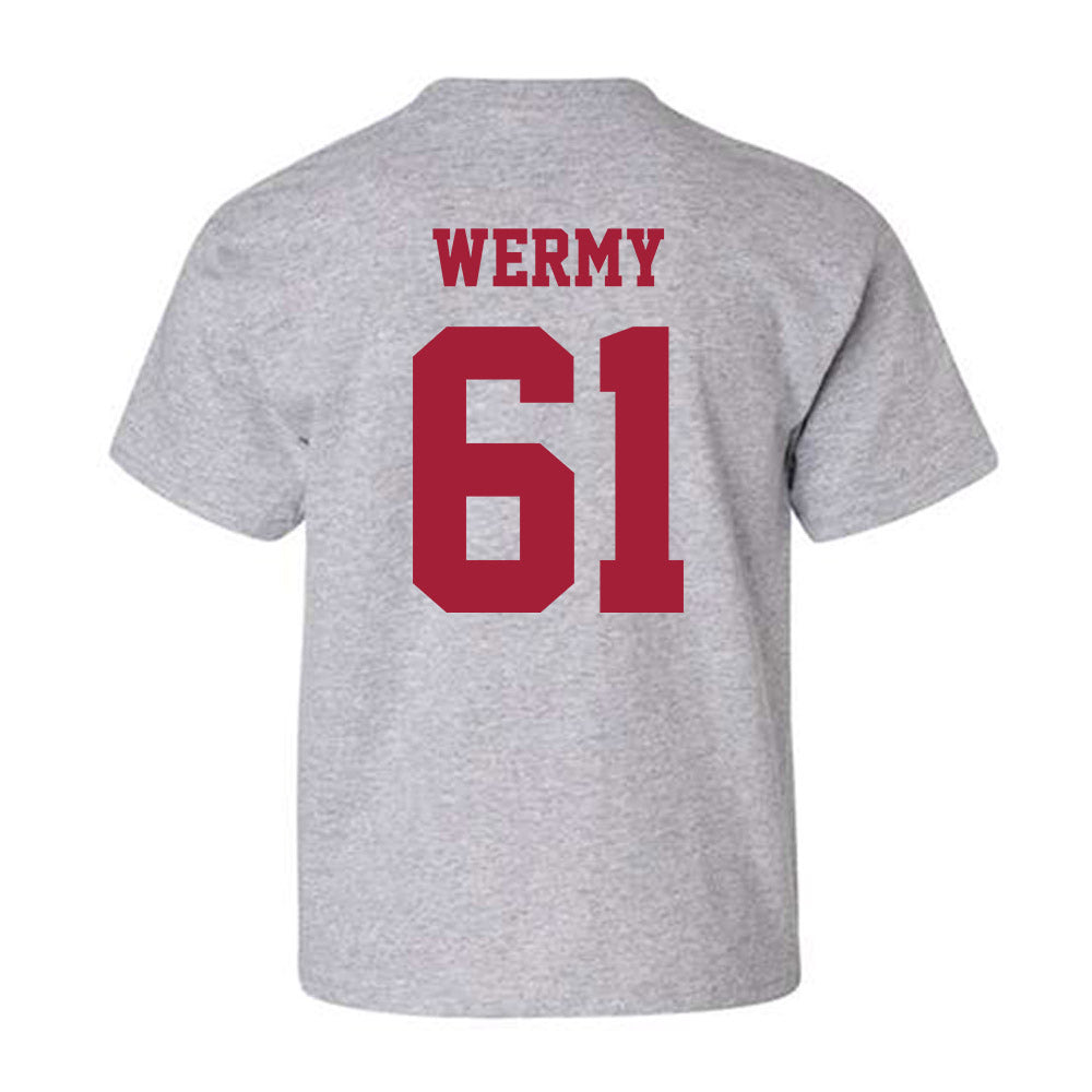 Oklahoma - NCAA Football : Kenneth Wermy - Classic Shersey Youth T-Shirt-1