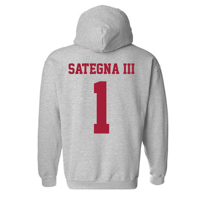 Oklahoma - NCAA Football : Isaiah Sategna III - Classic Shersey Hooded Sweatshirt-1