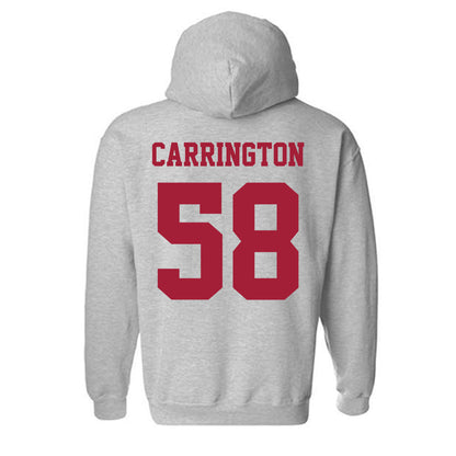 Oklahoma - NCAA Football : James Carrington - Classic Shersey Hooded Sweatshirt-1