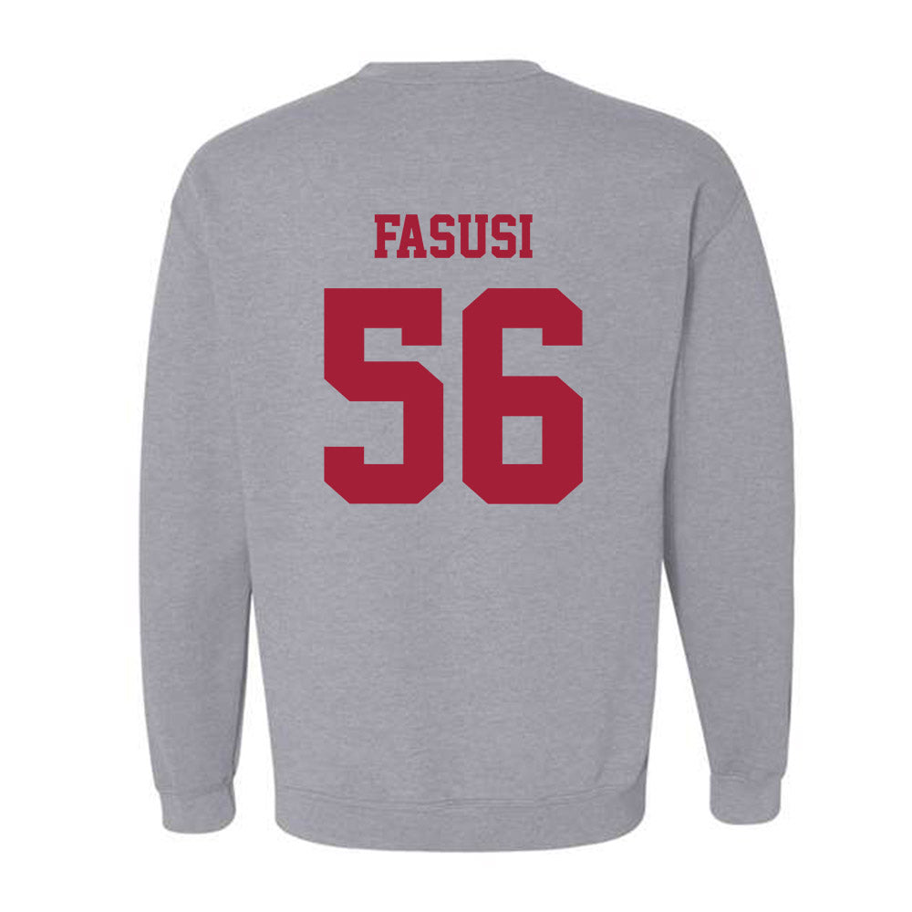 Oklahoma - NCAA Football : Michael Fasusi - Classic Shersey Crewneck Sweatshirt-1
