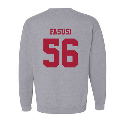 Oklahoma - NCAA Football : Michael Fasusi - Classic Shersey Crewneck Sweatshirt-1