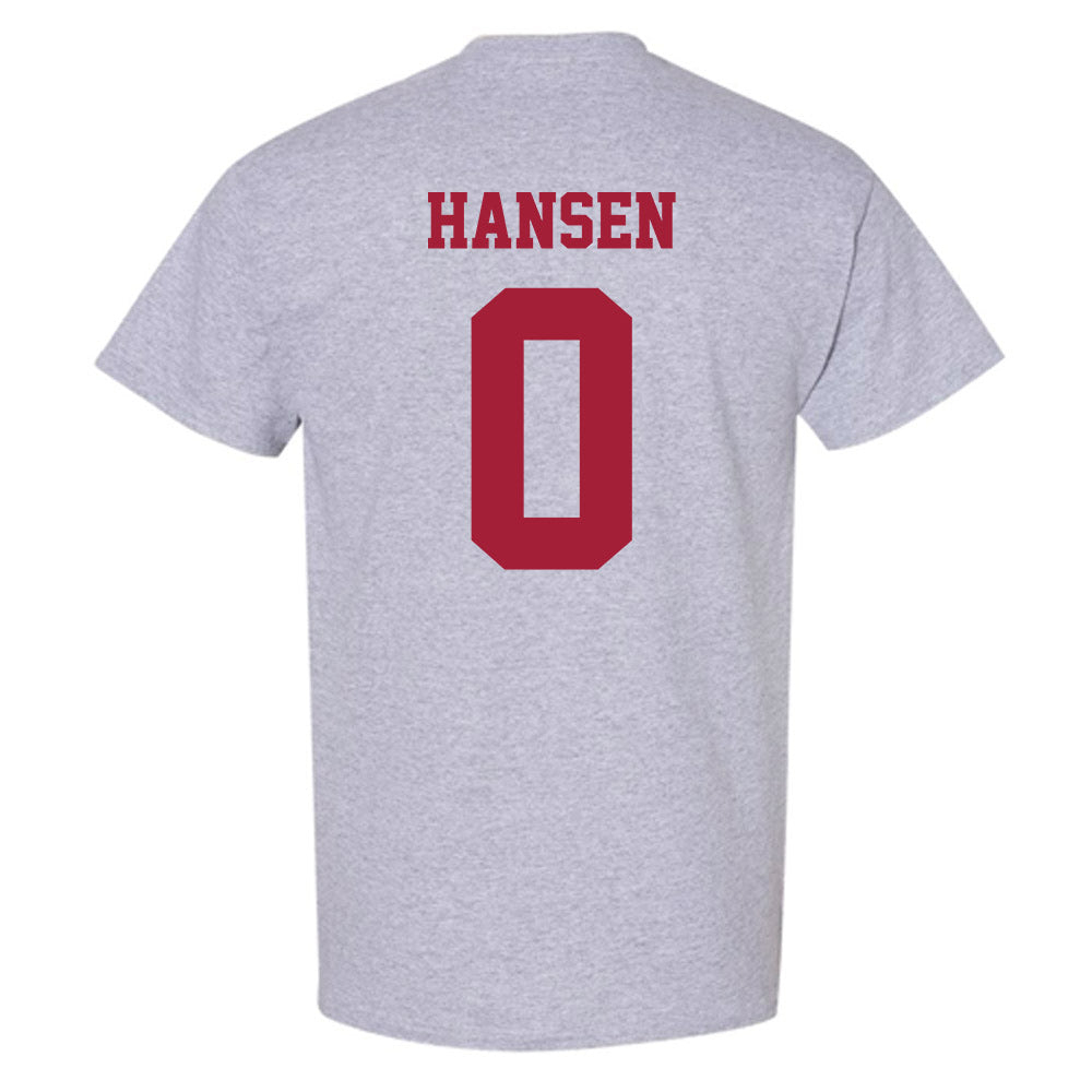 Oklahoma - NCAA Men's Basketball : Jake Hansen - Classic Shersey T-Shirt-1
