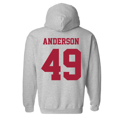 Oklahoma - NCAA Football : Ben Anderson - Classic Shersey Hooded Sweatshirt-1