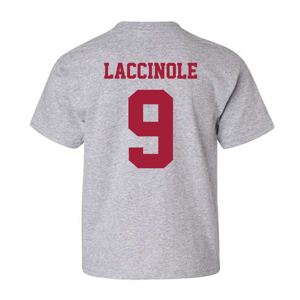 Oklahoma - NCAA Women's Soccer : Ally Laccinole - Classic Shersey Youth T-Shirt-1