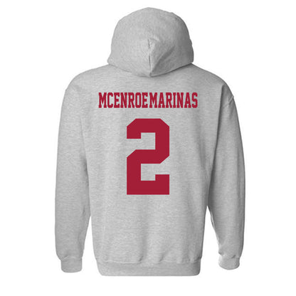 Oklahoma - NCAA Softball : Nelly McEnroe-Marinas - Classic Shersey Hooded Sweatshirt-1