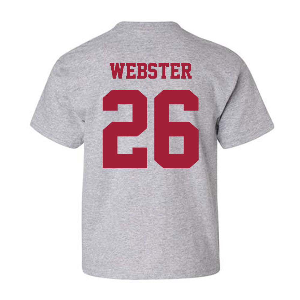 Oklahoma - NCAA Football : eLGee Webster - Classic Shersey Youth T-Shirt-1
