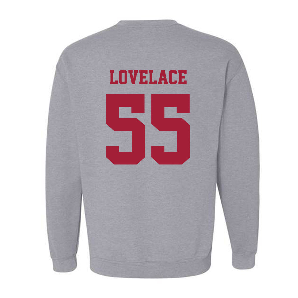 Oklahoma - NCAA Men's Basketball : Reid Lovelace - Classic Shersey Crewneck Sweatshirt-1