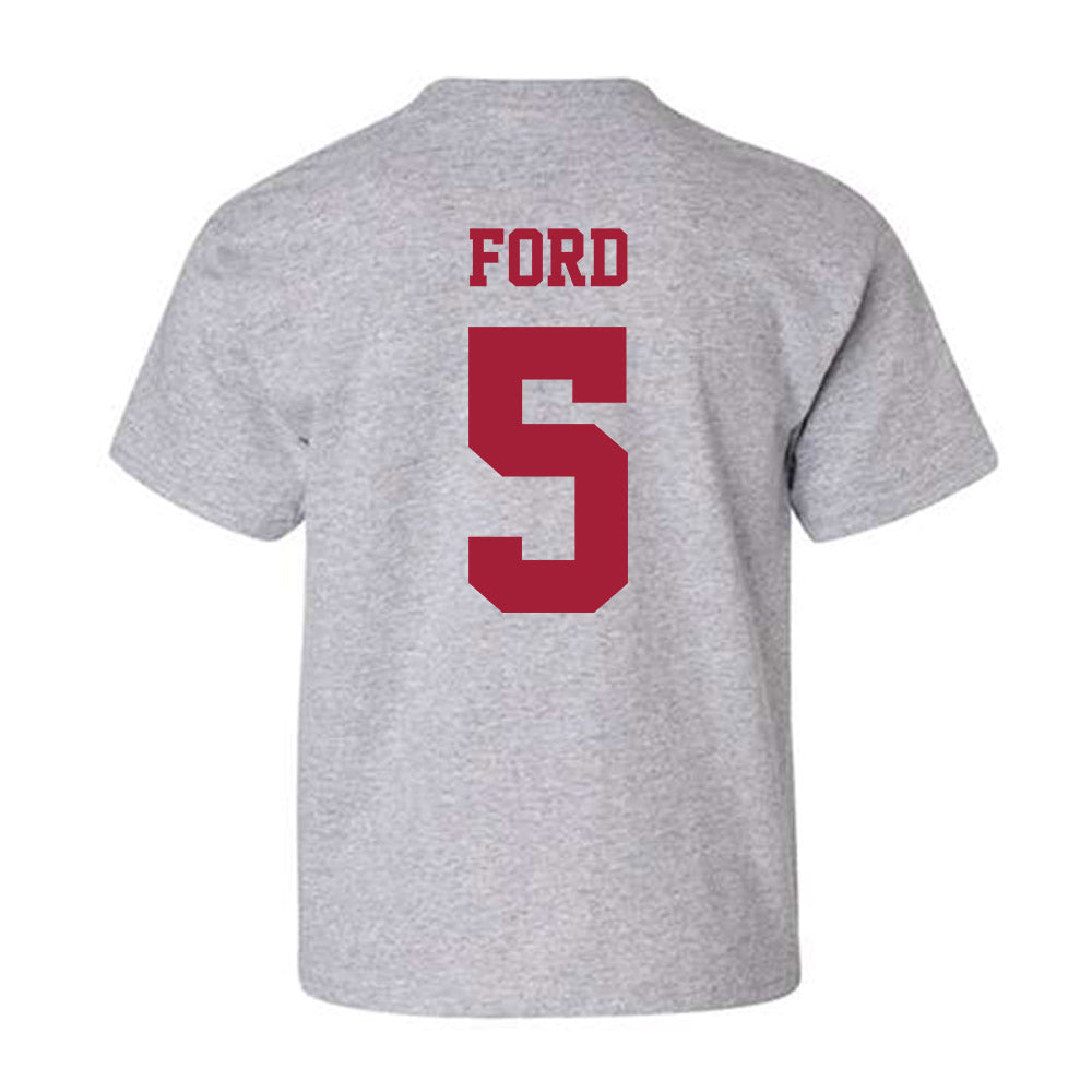 Oklahoma - NCAA Football : Markel Ford - Classic Shersey Youth T-Shirt-1