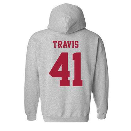 Oklahoma - NCAA Football : Barrett Travis - Classic Shersey Hooded Sweatshirt-1