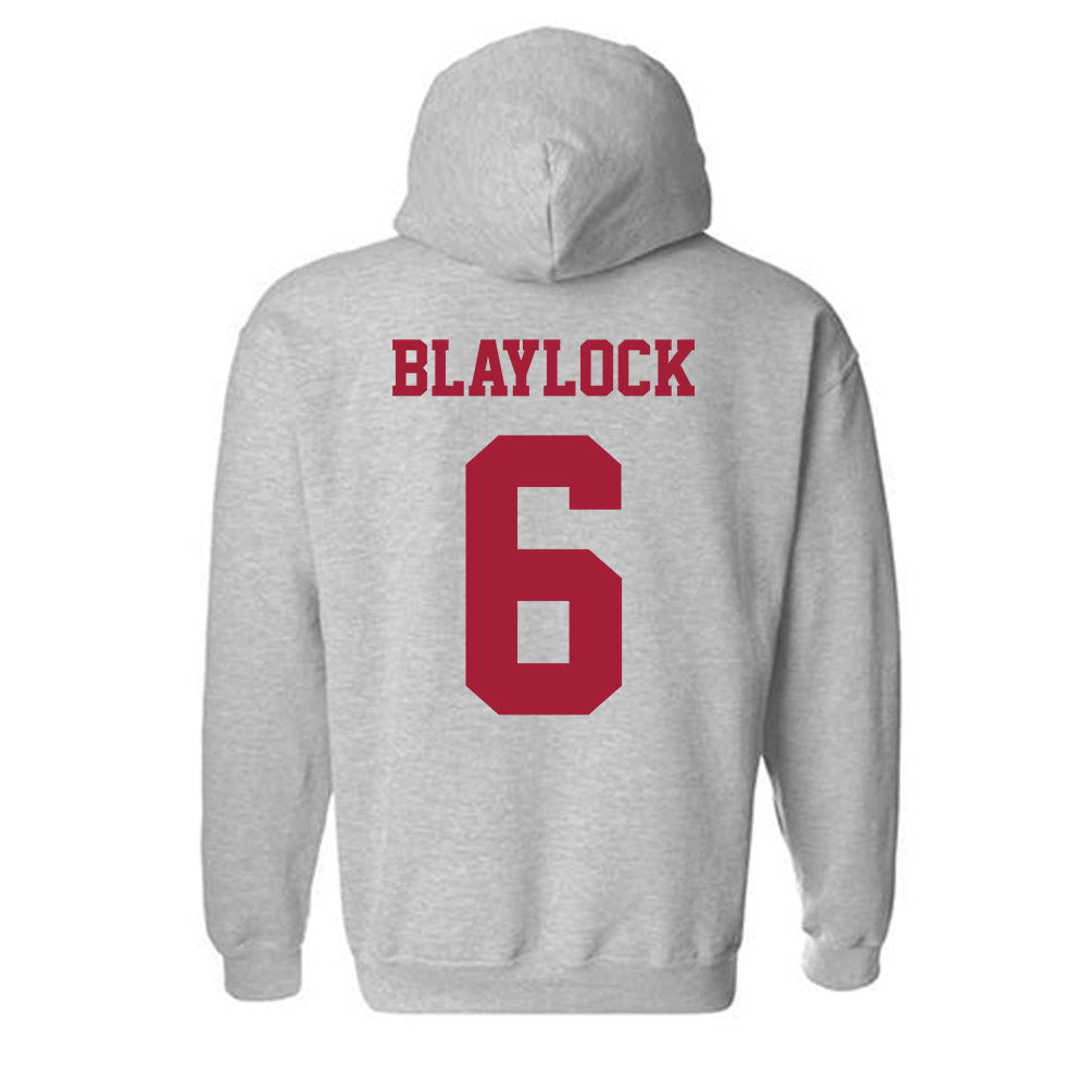 Oklahoma - NCAA Football : Tory Blaylock - Classic Shersey Hooded Sweatshirt-1