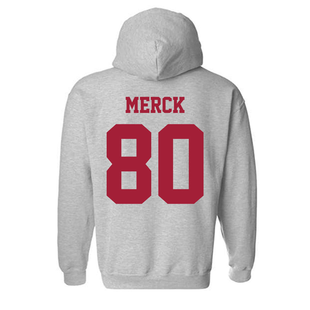 Oklahoma - NCAA Football : Eli Merck - Classic Shersey Hooded Sweatshirt-1