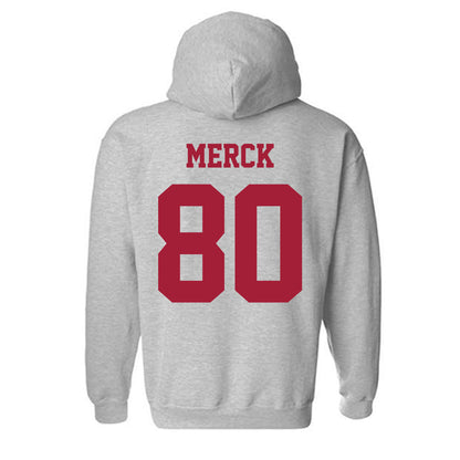 Oklahoma - NCAA Football : Eli Merck - Classic Shersey Hooded Sweatshirt-1