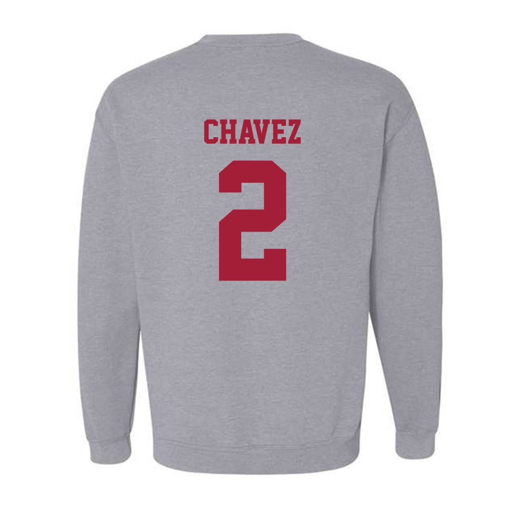Oklahoma - NCAA Women's Basketball : Aaliyah Chavez - Classic Shersey Crewneck Sweatshirt-1