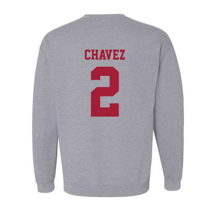 Oklahoma - NCAA Women's Basketball : Aaliyah Chavez - Classic Shersey Crewneck Sweatshirt-1