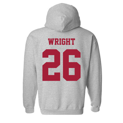 Oklahoma - NCAA Women's Soccer : Olivia Wright - Classic Shersey Hooded Sweatshirt-1